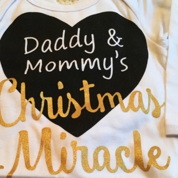 Mommy & Daddy’s Christmas Miracle 3 Piece Set - Picture 5 of 5